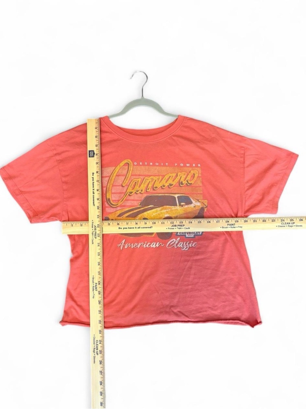 Chevrolet Camaro Graphic Short Sleeve Tee - Red - Picture 5 of 5